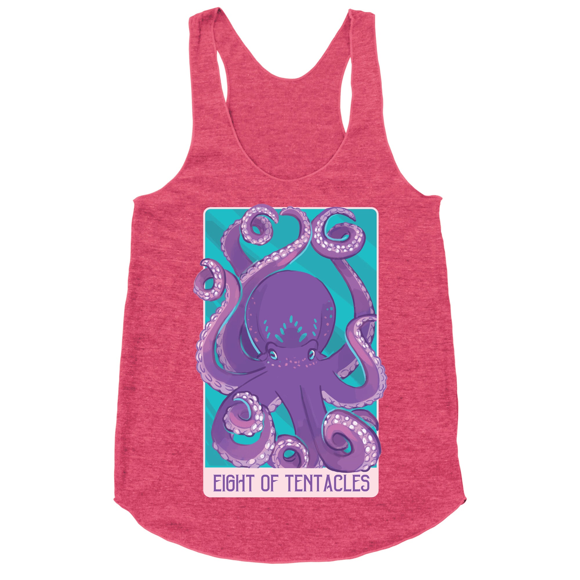 Eight of Tentacles  Racerback Tank